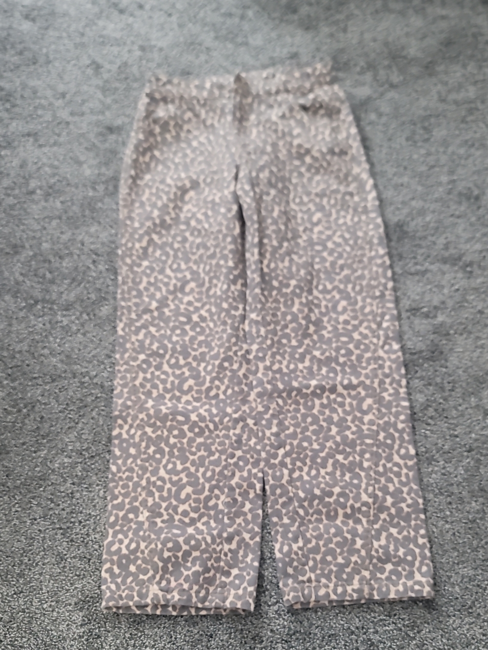 wild fable Men's Leopard-Print Chinos in Beige and Gray